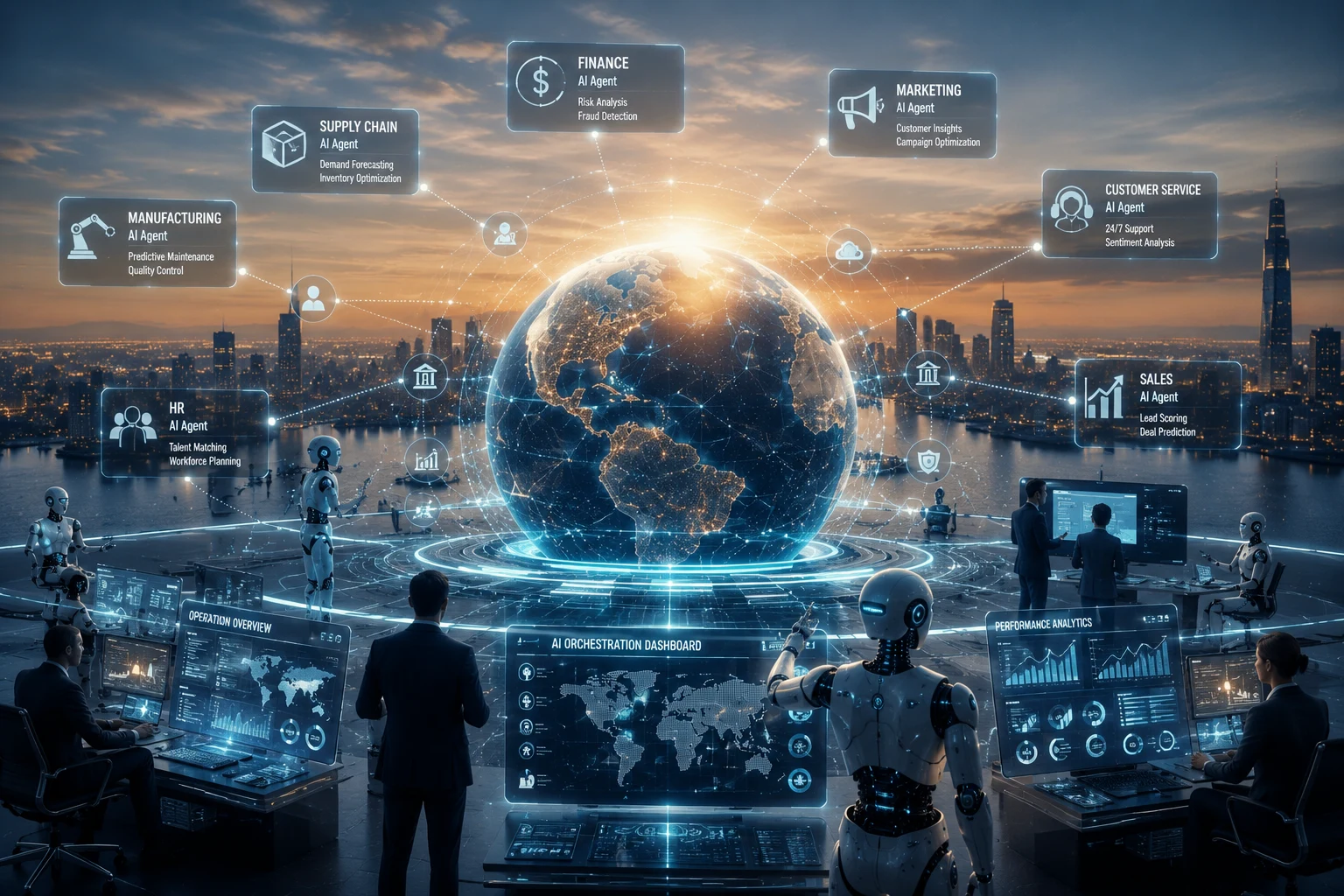 ai-Global network of autonomous